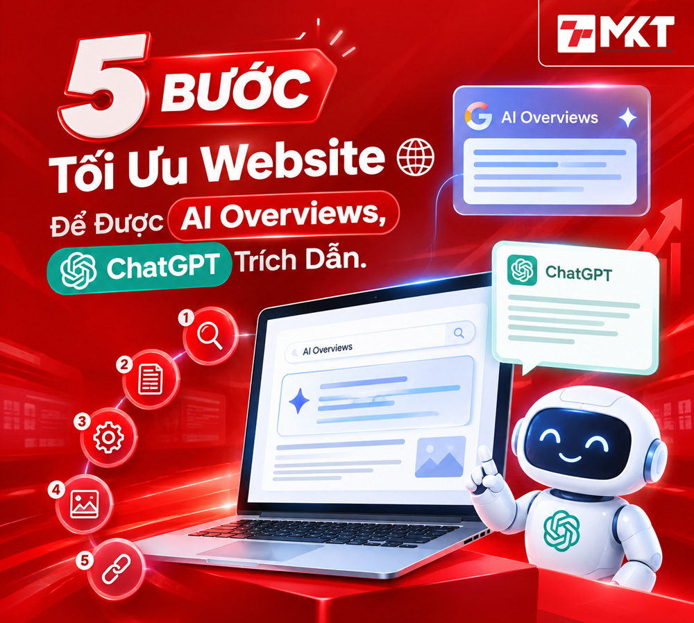 5 bước tối ưu website để được AI trích dẫn